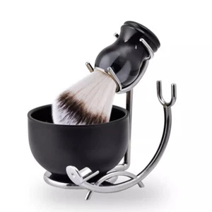 3 Pcs Razor and Brush Holder Set For Shaving Brush and Straight Razors Barber - Picture 1 of 13