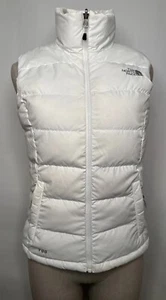 THE NORTH FACE Women's Nuptse 700 Vest White SZ XS - Picture 1 of 12