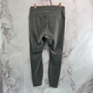 Nobull Leggings Womens Large High Rise Gray Crop Capri Heathered 7/8 - Picture 1 of 10