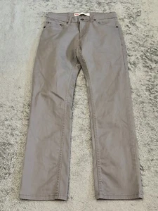 Levis 511 Jeans Boys 4R 27x27 Gray Denim Slim Straight Flex Stretch Pants - Picture 1 of 6