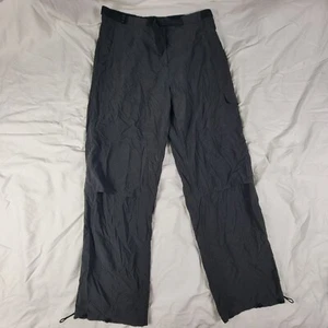 ExOfficio Womens Large Black Nylon Convertible Pants Outdoor Hiking Travel - Picture 1 of 13