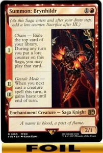 1x - Summon: Brynhildr - FOIL - Final Fantasy FIN - NM MTG - Bild 1 von 1