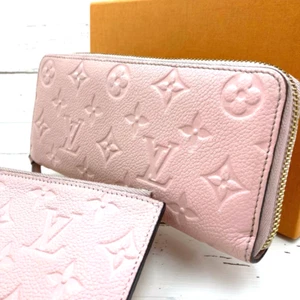 Louis Vuitton Portefeuille Clemence Empreinte Long Wallet M61265 No Box F/S - Picture 1 of 13