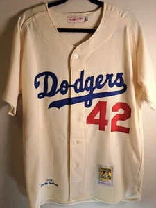 Dodgers Jackie Robinson 1955 Jersey - Picture 1 of 4