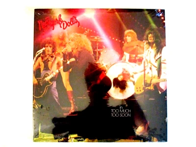 NEW YORK DOLLS IN TOO MUCH TOO SOON LP SEALED VINYL PUNK - Image 1 of 2