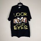 Chemise vintage Looney Tunes Taz Look Into My Eyes taille XL