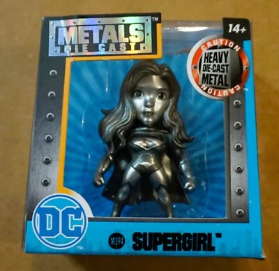 Figura Supergirl (Plata) Jada Metals Die Cast 2.5" Foto 1 de 3