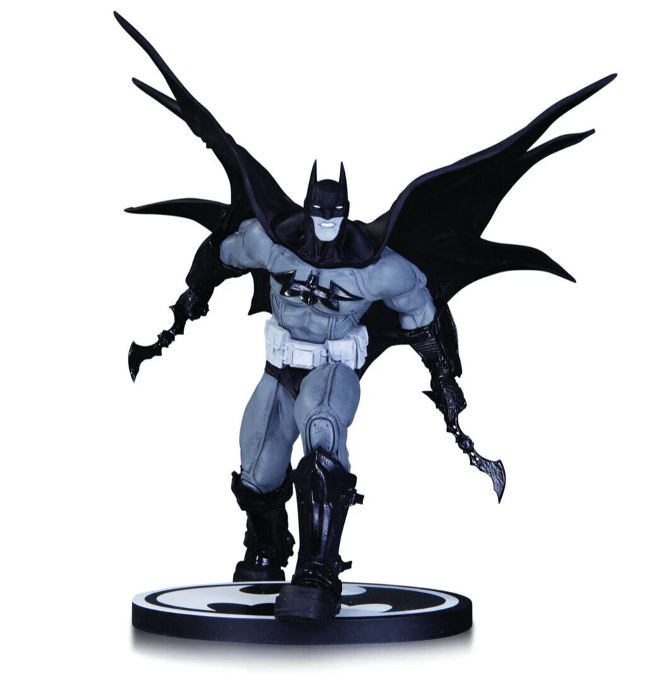 DC direct Batman Black & White Series BATMAN by Carlos D'Anda Statue Rare 2015 - Immagine 1 di 1