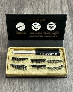 Magnetic Liquid Eyeliner + 3 Pairs False Lashes Kit Set 949 Cosmetics NEW IN BOX - Picture 1 of 6
