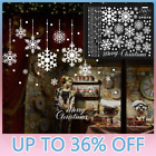 Christmas Removable Window Stickers Vinyl Decals Snowflake Wall Decoration Home