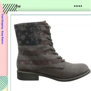 ZiGiny Women's Shia Boot,Grey Suede,8.5 M US - Picture 1 of 5