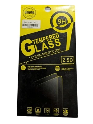 L1. Unipha Tempered Glass Screen Protector In Clear For Google Pixel 2 XL - Image 1 of 2