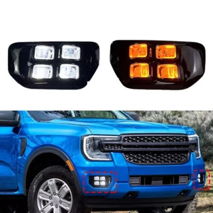 Luz de circulación diurna LED DRL con intermitente de señal de giro para Ford Ranger 2024+ - Imagen 1 de 7