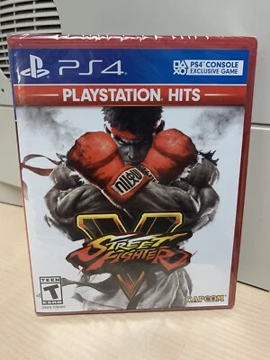 Street Fighter V 5 PS4 (Sony PlayStation 4, 2016) BRAND NEW FACTORY SEALED!!! - Image 1 of 3
