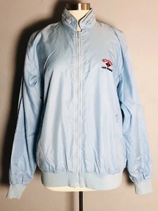 Vintage La Mode Las Vegas Dunes Casino Light Blue Jacket Men’s Large Excellent - Picture 1 of 4