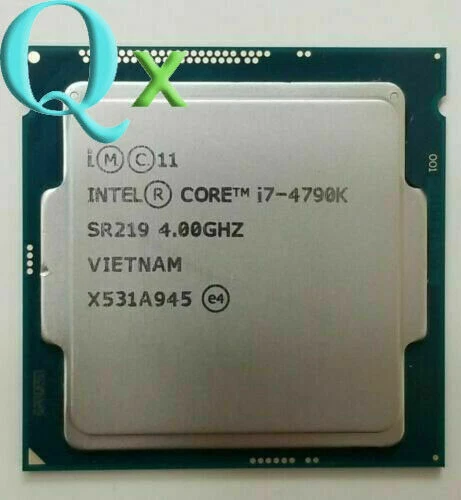 4Th Gen Intel Core i7-4790K LGA1150  CPU Processor 4.00 GHz Quad-Core SR219 - Image 1 of 1