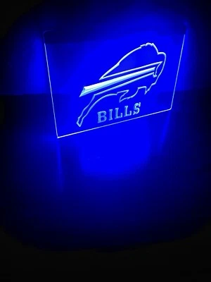 BUFFALO BILLS LED NEON LIGHT SIGN 8x12