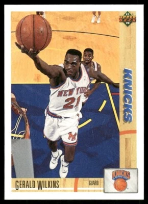 1991-92 Upper Deck #234 Gerald Wilkins - Image 1 of 2