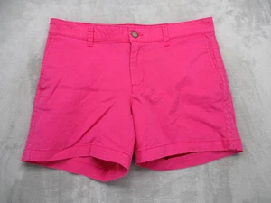 Gap Khakis Girlfriend 5 Zoll Shorts Damen 6/28 rosa Chino Spitzenbesatz Freizeit - Bild 1 von 16