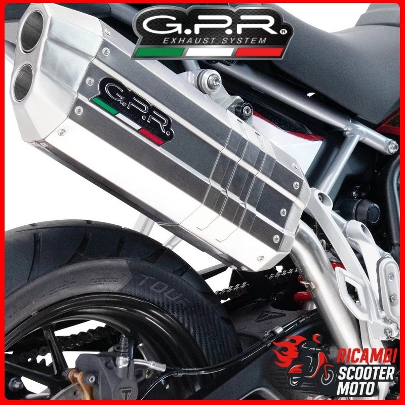 PAIR TERMINALS WITH FITTINGS BMW K 1600 GT 2010-2016 Hyper Sonic Stainless BMW.50.HY - Image 1 of 1