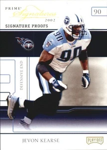 2002 Playoff Prime Signatures Proofs #6 Jevon Kearse /50 - FB - Picture 1 of 2
