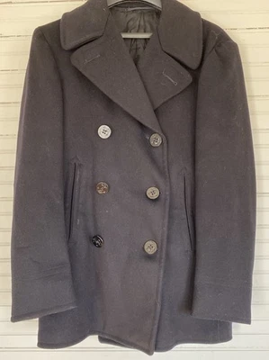 Chaquetón de lana vintage de la Marina de los Estados Unidos talla 34 Foto 1 de 4