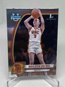 2024/25 BOWMAN CHROME UNIV BASKETBALL #43 KAYLEIGH HECKLE - Picture 1 of 1