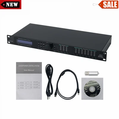 4-Channel Audio Effector 4-IN 8-OUT Stage Performance Digital Audio Processor S - Image 1 of 4