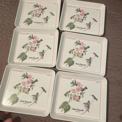 Juego de bandejas para colibríes JJ Audubon de (6) pequeñas de melamina de 5 x 5,5 pulgadas envío gratuito Foto 1 de 4
