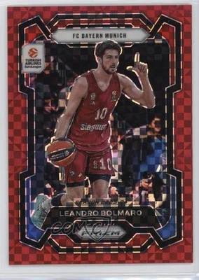 2023 Panini Prizm Turkish Airlines EuroLeague Red Power /75 Leandro Bolmaro #106 - Image 1 of 2