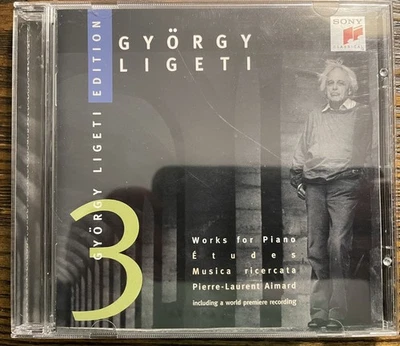 György Ligeti Edition 3: Works for Piano (Etudes, Musica Ricercata) : VG - Image 1 of 2
