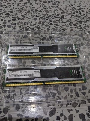 Mushkin Silverline DDR2 PC2-6400 5-5-5-15 1.8v (2x2GB) 4GB kit - Image 1 of 3