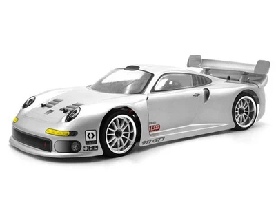 HPI 1/10 Porsche 911 GT1 Polycarbonate Touring Car Body (Clear) (200mm) - Image 1 of 4