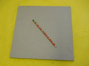 1/2" x 11 7/8" x 11 7/8" HDPE PLASTIC SHEET STOCK machinable flat bar TAN - Picture 1 of 2