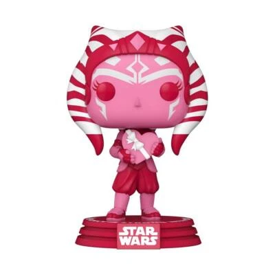 Funko Pop! Star Wars: Día San Valentín Ahsoka Tano Coleccionable Figura Vinilo - Imagen 1 de 2