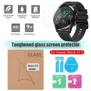 Tempered Glass Screen Protector Protective Film For Huawei Watch GT2 46mm - Picture 1 of 7