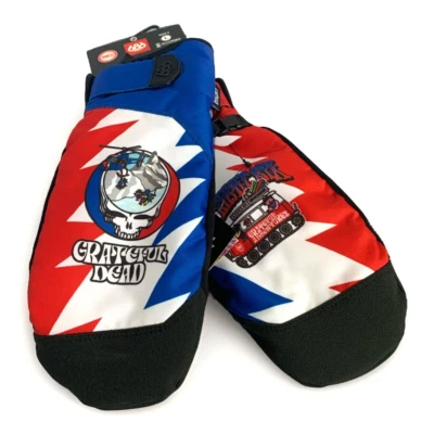 Guantes de esquí 686 GRATEFUL DEAD para hombre Grateful Adventures talla L nuevos Foto 1 de 4