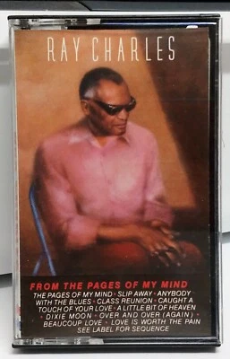 Ray Charles - FROM THE PAGES OF MY MIND - Cassette Tape - R&B - Jazz - TESTED - Image 1 of 2