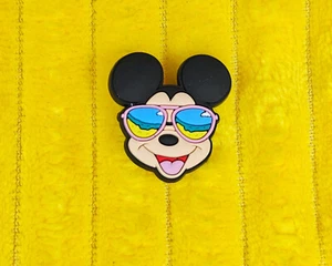 Mickey Mouse Sunglasses shoe croc charm- - Picture 1 of 1