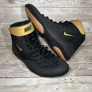 Nike Inflict 3 Zapatos de Boxeo de Lucha Negro Metálico Dorado 325256-004 NUEVO Para hombres 7 - Imagen 1 de 6