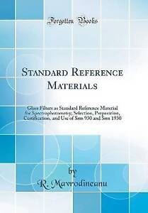 Standard Reference Materials Glass Filters as Stan