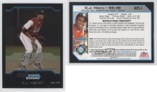 2004 Bowman Draft Aflac All-American Chrome CJ Henry #AFL1