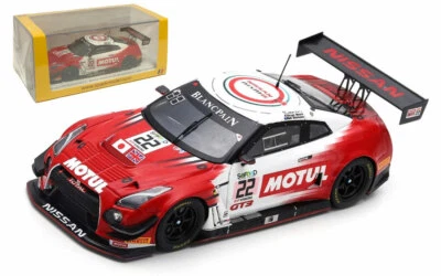 Spark SB183 Nissan GT-R Nismo GT3 #22 'RJN' 24 Hours of Spa 2017 - 1/43 Scale - Image 1 of 3