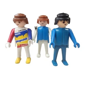 Lot of 3 Boy Figures Playmobil 123 People - Picture 1 of 12