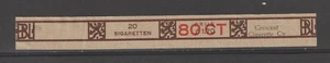 Netherlands Revenue stamp Accijns Banderol Cigarrettes Tobacco Fiscal SPECIAL R - Picture 1 of 1