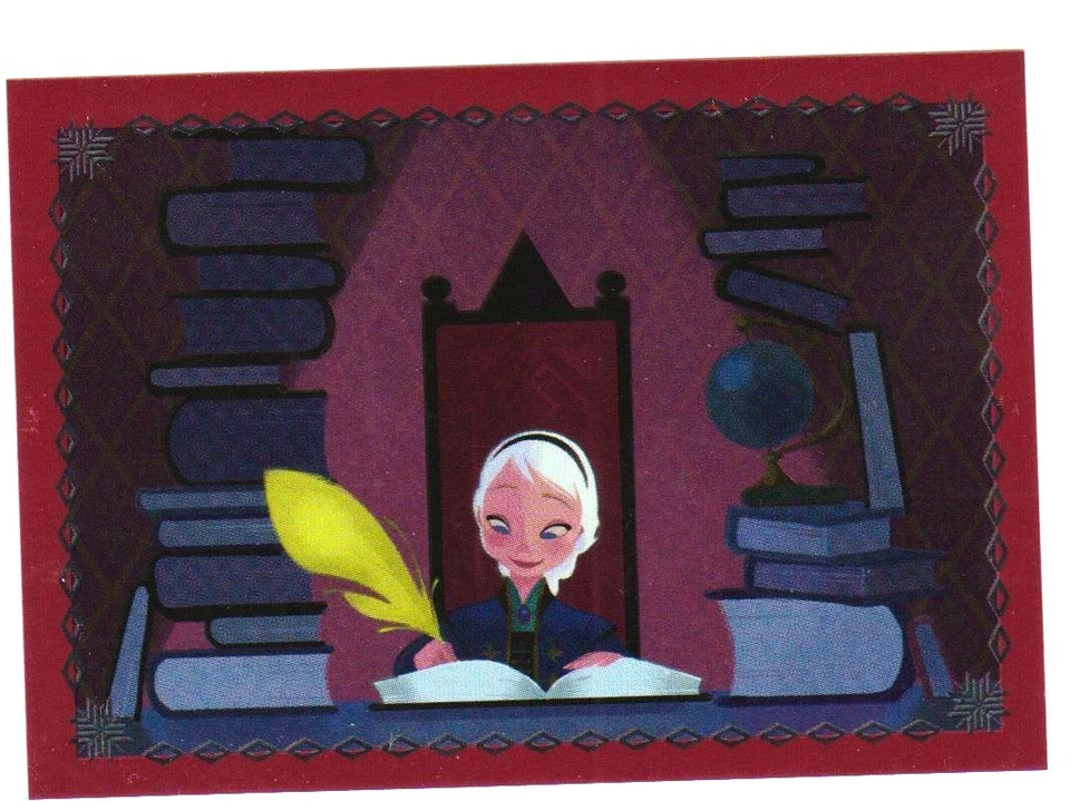 Pegatina álbum Panini Disney Frozen Enchanted Moments #F21 2014 lámina roja ¡RARA! Foto 1 de 1