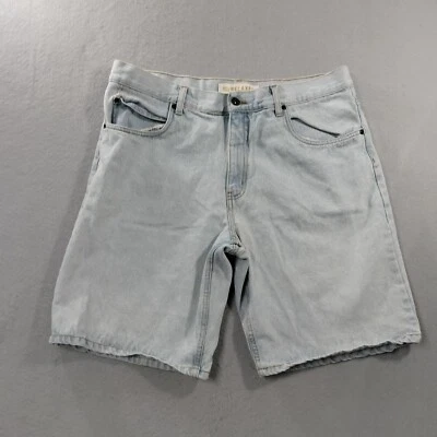 Faded Glory Relaxed Fit Blue Denim Jean Shorts Mens Size 38 - Image 1 of 4