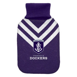 Fremantle Dockers Hot Water Bottle & Cover - Picture 1 of 2