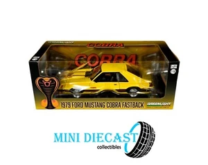 Ford Mustang Cobra Fastback 1979 amarillo escala 1:18 por Greenlight - Imagen 1 de 2