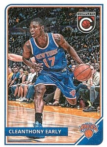 2015-16 Panini Complete #88 Cleanthony Early KNICKS